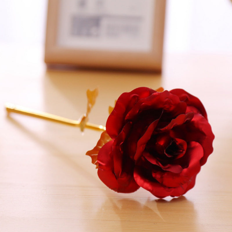 24K Golden Rose