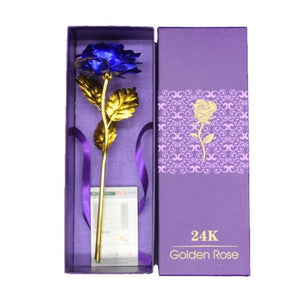 24K Golden Rose