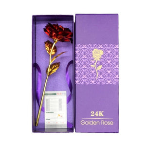 24K Golden Rose
