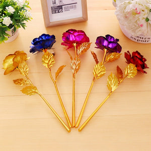 24K Golden Rose